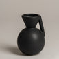 Jarron ceramica Tucci negro 10x14 cm