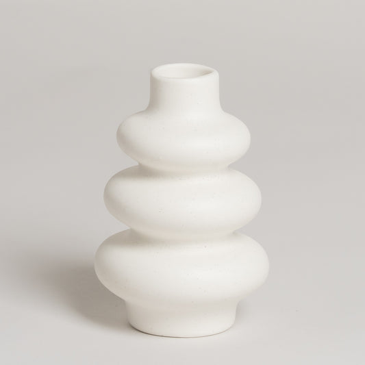 Florero ceramica Urulette M 10x14 cm