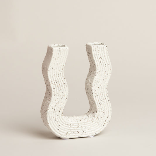 Florero ceramica Organa M 13x18 cm