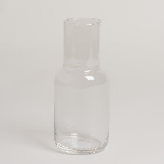 Florero de vidrio downing transparente 7x20 cm