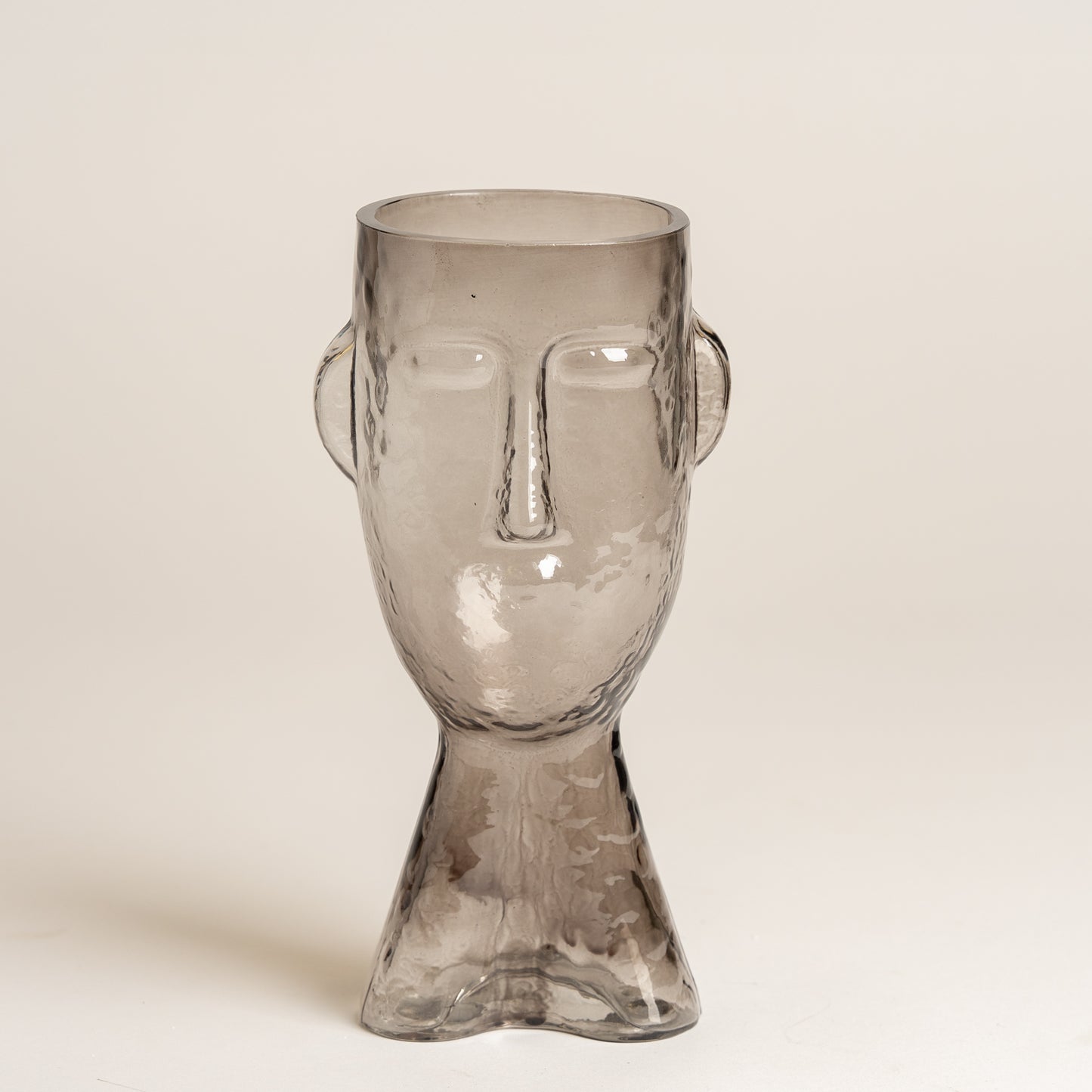 Florero de vidrio face 12x24 cm