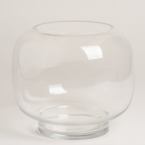 Florero vidrio transparente xl helium Hagrid 23x20cm