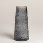 Florero vidrio Selvatic black 10x22cm