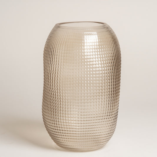 Florero vidrio Nebula M 8x25 cm