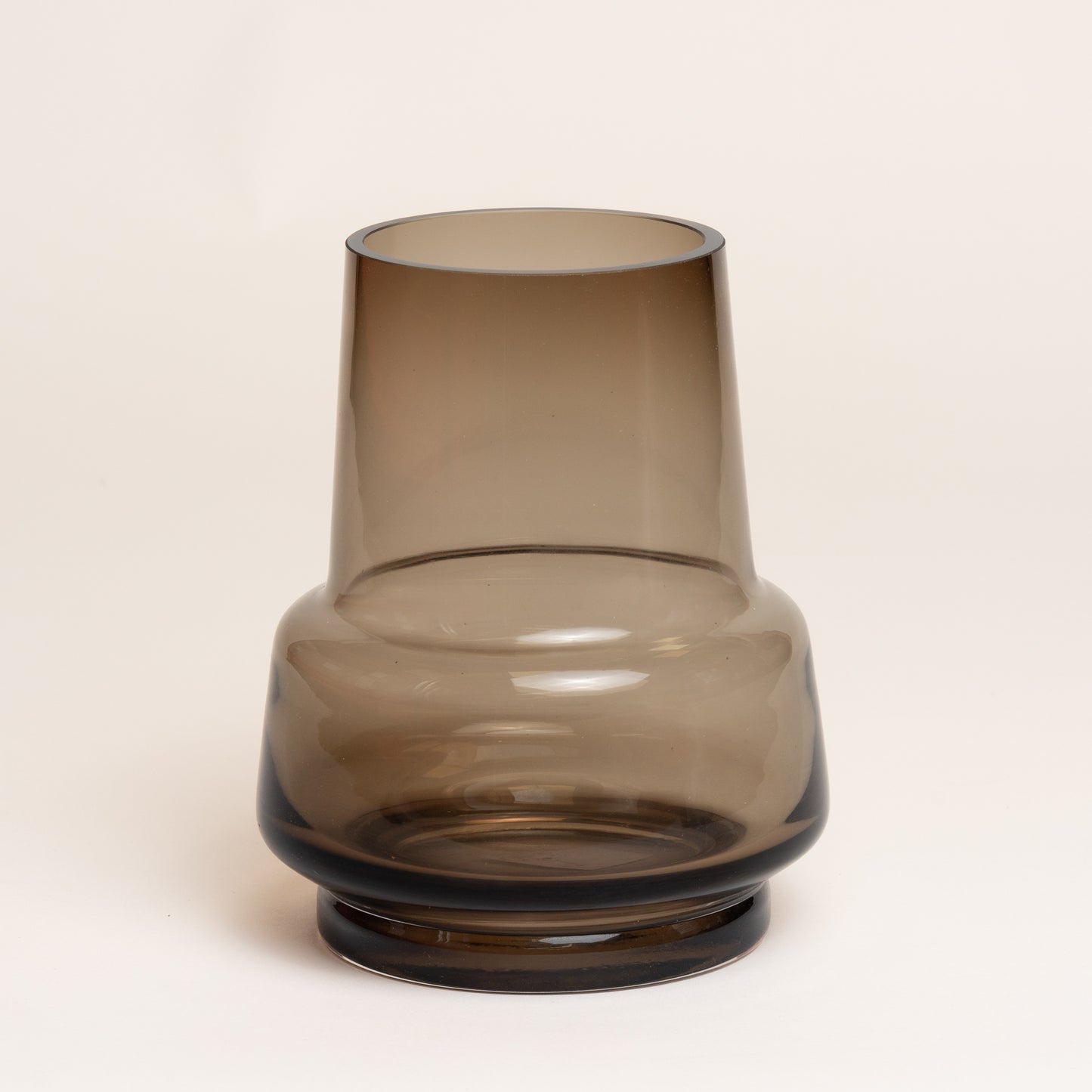 Florero vidrio abys l 14x19 cm