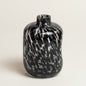 Florero vidrio Alaris black 12x17 cm