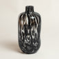 Florero vidrio Alaris black 14x30 cm