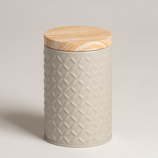 Lata tapa tipo madera base vison 7x11 cm