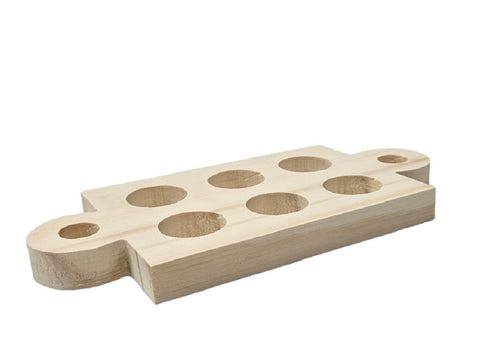 Huevera de madera Media Docena 17x12x4 cm