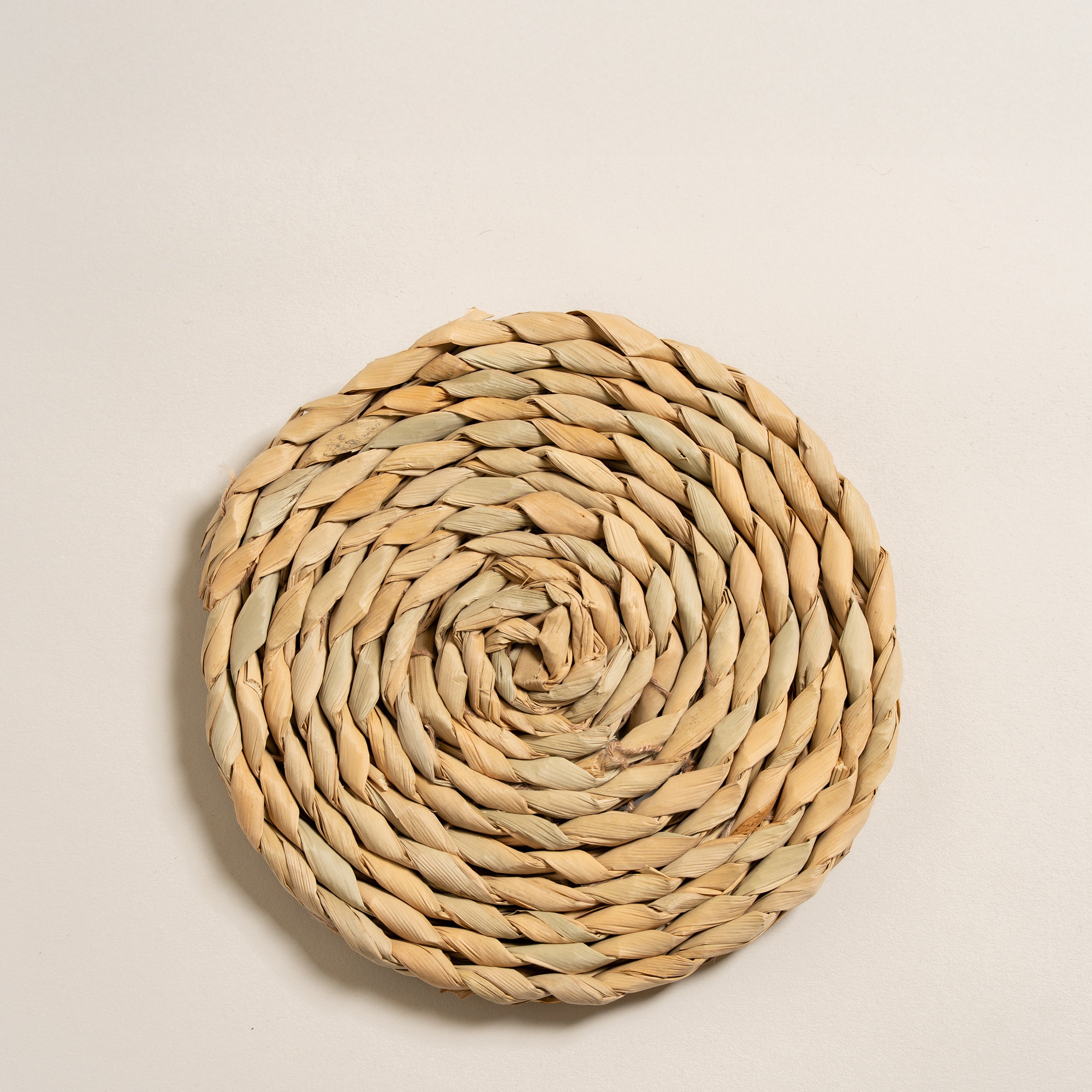 Individual de palma mini Set x 6 sea-grass 16 cm