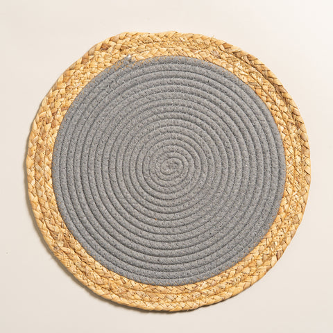 Individual de seagrass y algodon Set x 4 36 cm