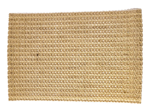 Individual de papel Tangle Nude rectangular set x 6 45x30 cm