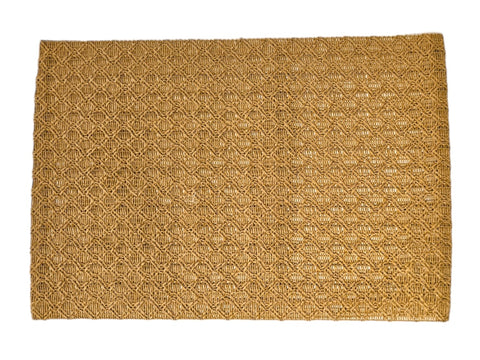 Individual de papel Stright Camel rectangular set x 6 45x30 cm