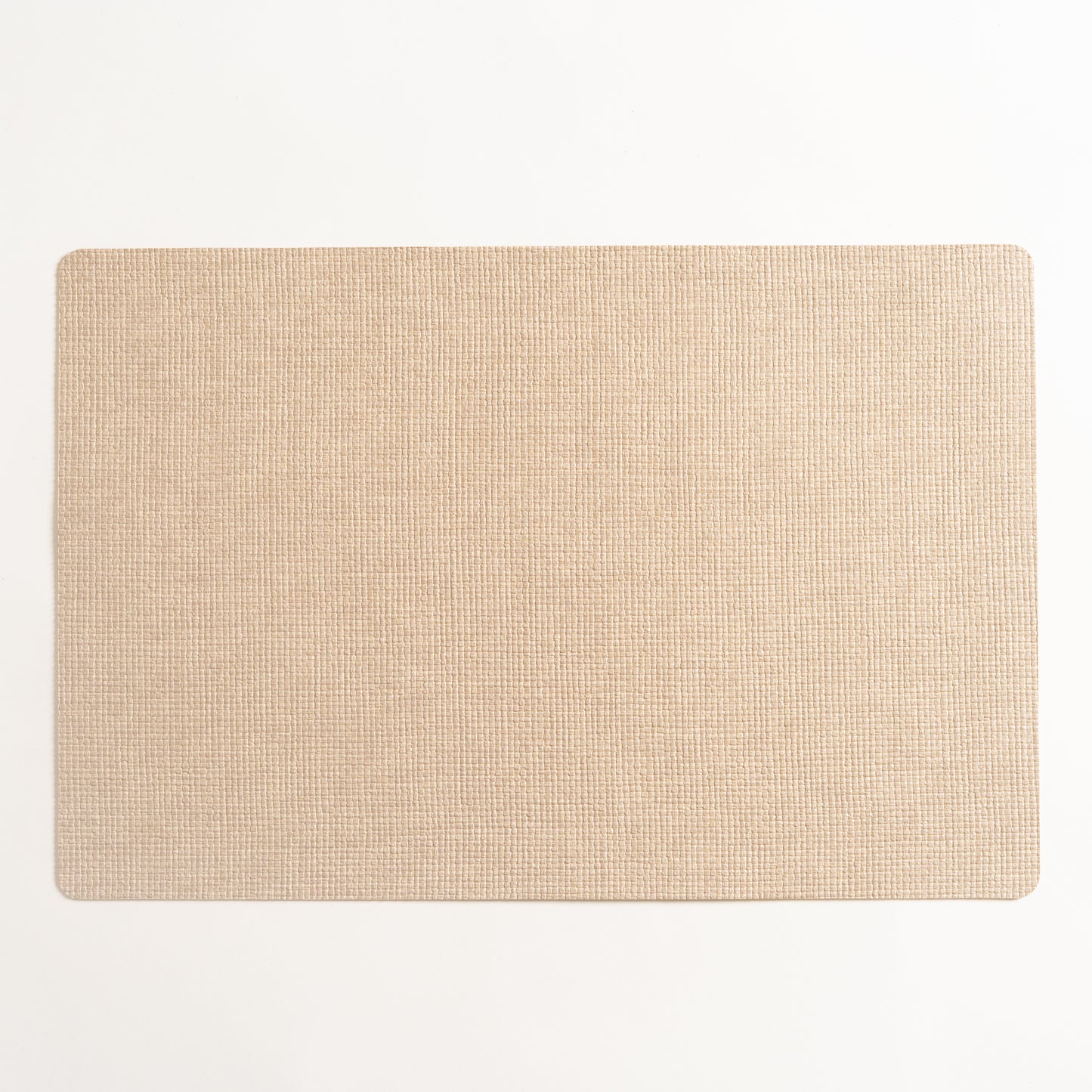 Individual rectangular de pvc gris Aristea set x 6 30x43 cm