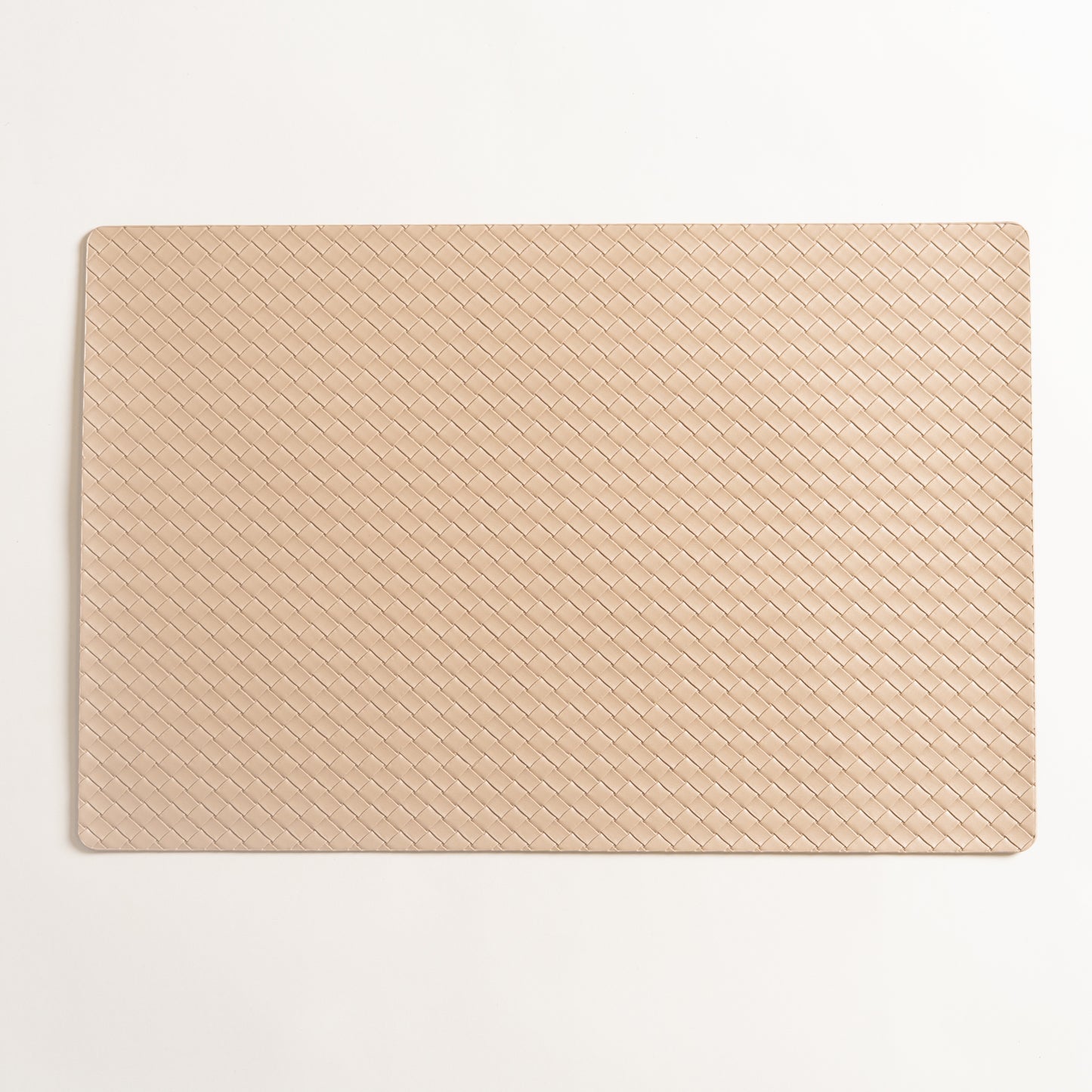 Individual rectangular de pvc vison Trardeau set x 6 30x45 cm