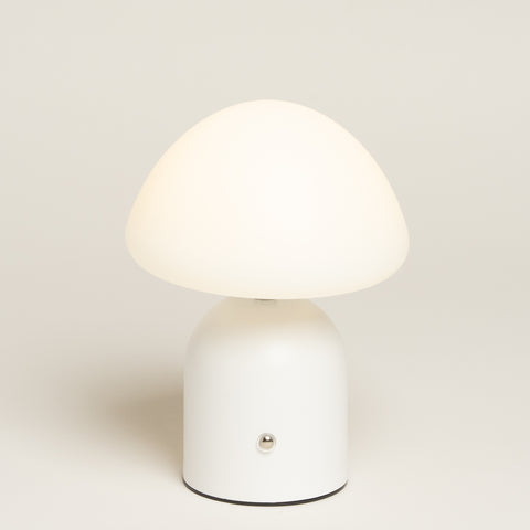 Lampara usb Fungus blanca 9x20 cm