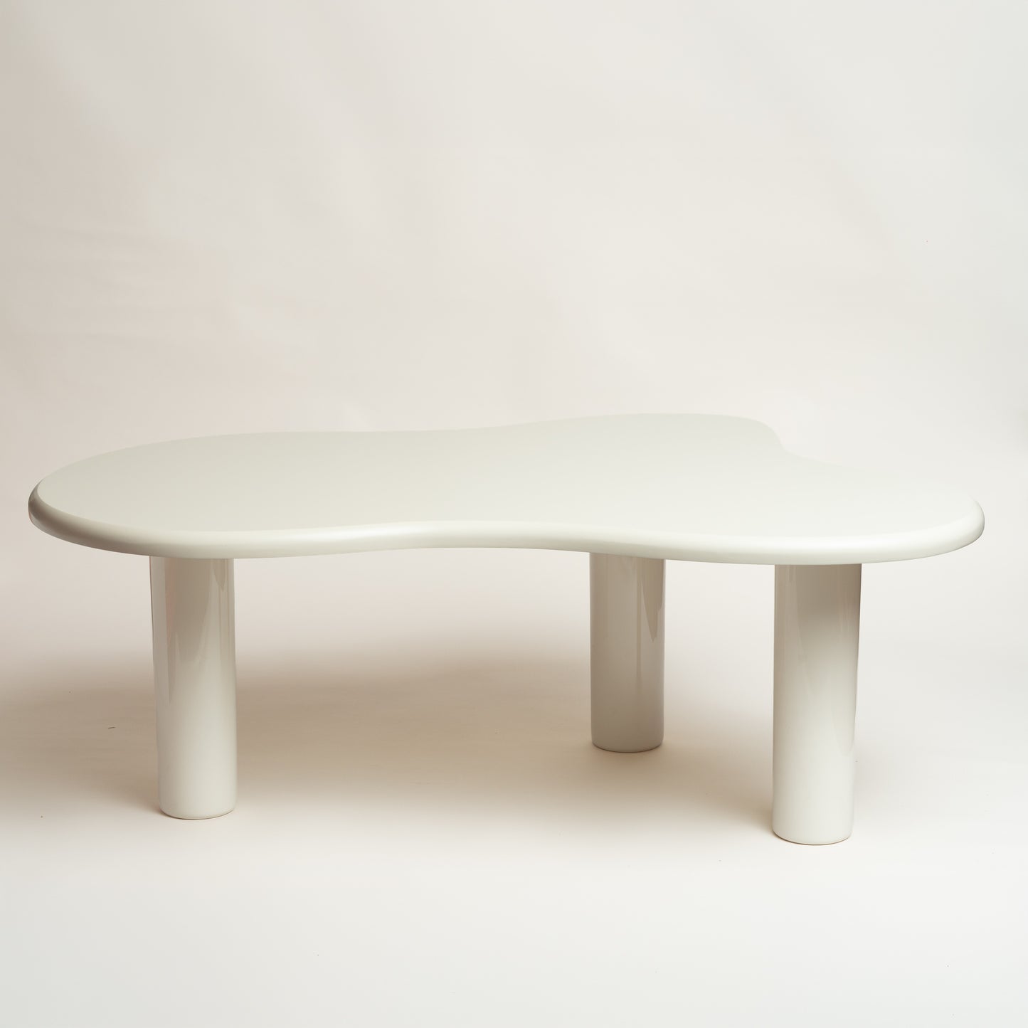 Mesa Morphea Thin blanca 100x35 cm