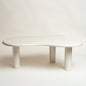 Mesa Morphea Thin blanca 100x35 cm