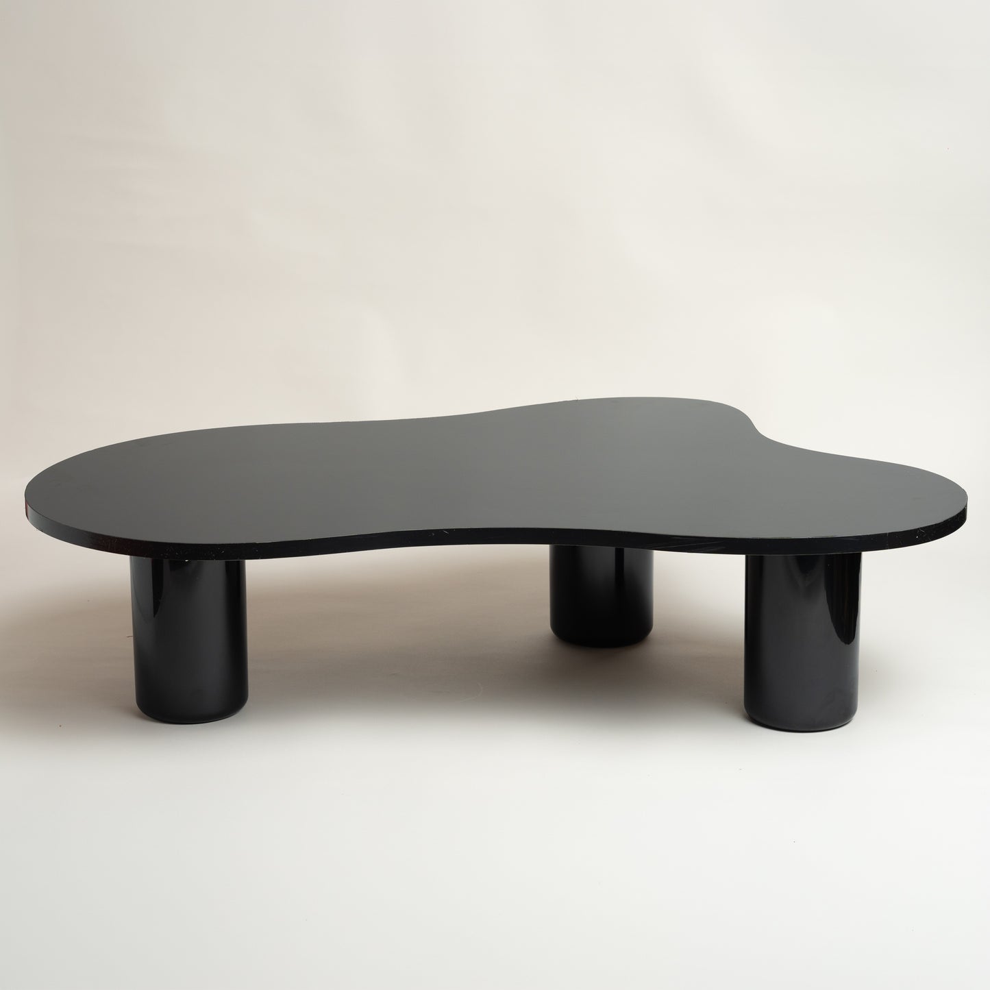 Mesa Morphea Thin negra 100x25 cm