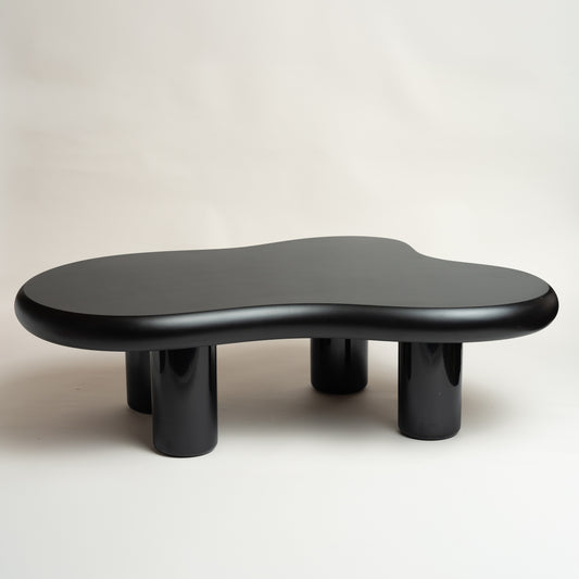 Mesa Morphea Thick negra 100x30 cm