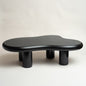 Mesa Morphea Thick negra 100x30 cm
