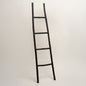 Escalera decorativa Root negra 34 x 150 cm