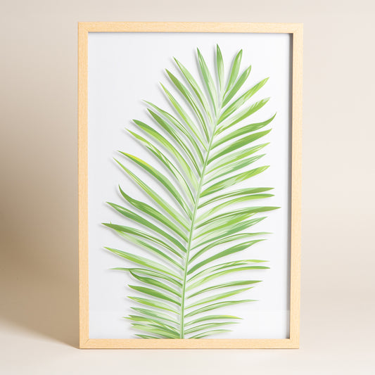 Cuadro de madera xl modelo 2 hoja vertical 42x62 cm