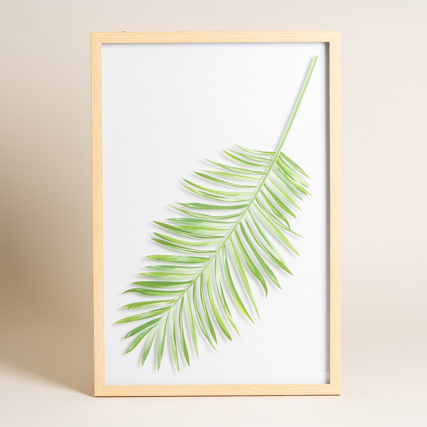 Cuadro de madera xl modelo 3 hoja diagonal l 42x62 cm