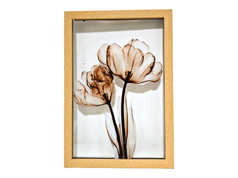 Cuadro de madera MDF tulipan modelo 3 22x32 cms