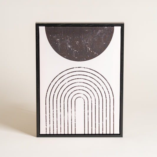 Cuadro de madera en lienzo Cassian modelo 1 30x40 cm