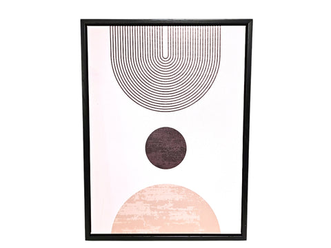 Cuadro de madera en lienzo Cassian modelo 2 30x40 cm