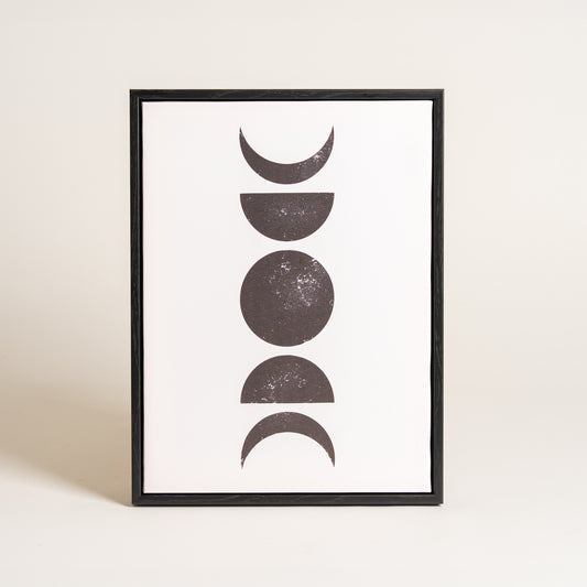 Cuadro de madera en lienzo Cassian modelo 3 30x40 cm