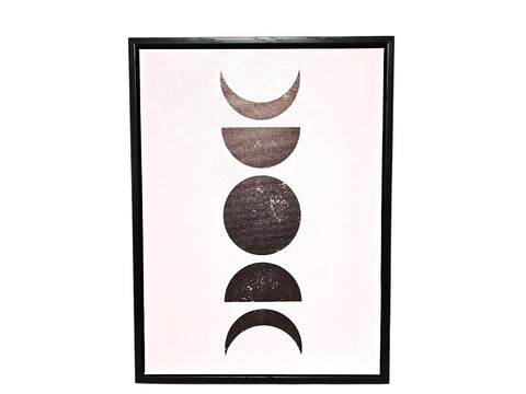 Cuadro de madera en lienzo Cassian modelo 3 30x40 cm