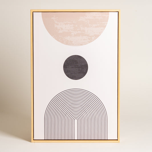 Cuadro de madera en lienzo Essenza modelo 1 40x60 cm