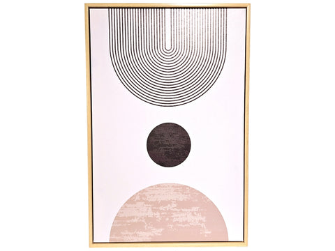 Cuadro de madera en lienzo Essenza modelo 1 40x60 cm