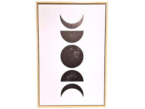 Cuadro de madera en lienzo Essenza modelo 2 40x60 cm