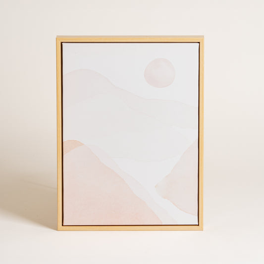 Cuadro de madera en lienzo Bruma modelo 1 30x40 cm