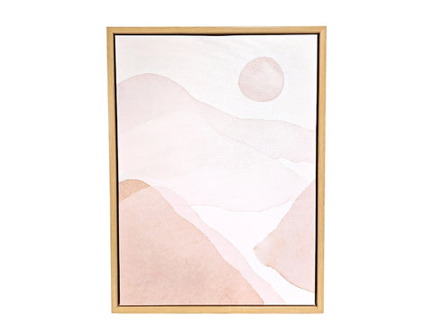 Cuadro de madera en lienzo Bruma modelo 1 30x40 cm