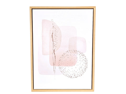 Cuadro de madera en lienzo Lumina modelo 1 30x40 cm