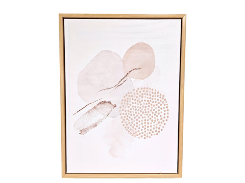 Cuadro de madera en lienzo Lumina modelo 2 30x40 cm