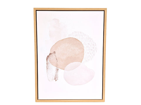 Cuadro de madera en lienzo Lumina modelo 3 30x40 cm