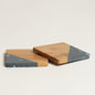 Linea Marmol Posavaso set x 2 cuadrado negro 9x9 cm