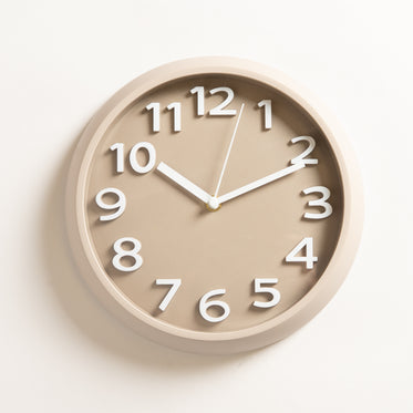 Reloj redondo Najesty gris 25 cm