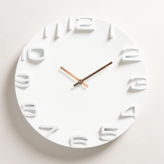 Reloj redondo Touchy blanco 33 cm