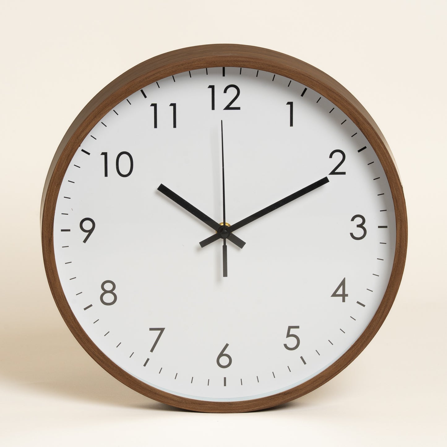 Reloj redondo Woody redondo simil madera  29 cm