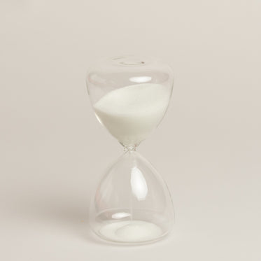 Reloj de arena de vidrio Dedong 15 cm