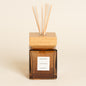 Frasco difusor Cubic caramel l 9x9x15 cm 500ml