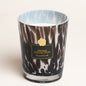 Vela Zafiro black frasco vidrio 13x16 cm