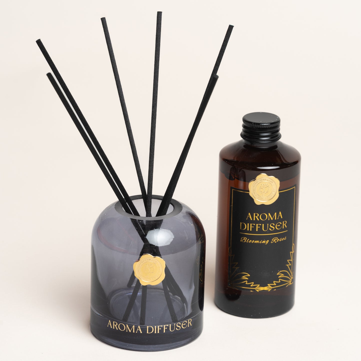 Difusor Cobalt black frasco vidrio 200ml