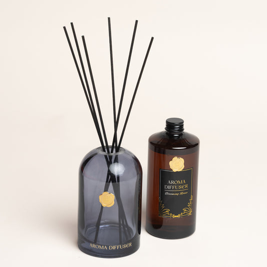 Difusor Cobalt black frasco vidrio XL 500ml